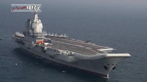 国产航母山东舰最新视频,国产航母再展雄风
