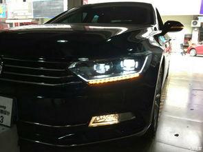 迈腾换国产大灯视频播放,焕新视界体验